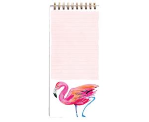 Padblocks Magnetic Shopping List Pad Flamingo