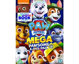 Paw Patrol Megapawesome 6 Disk Pack DVD