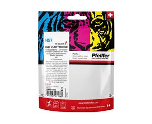 Pfeiffer Ink Cartridge Compatible With Hp 57 Tri-Colour (Reman)