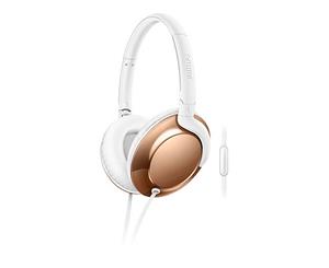 Philips OVEREAR FLITE HEADPHONES GOLD