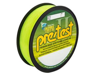 Platypus Pre-Test Mono Fishing Line Yellow 300m 4kg