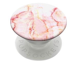 PopSockets PopGrip Universal Grip Holder/Mount Rose Marble w/ Base for Phones