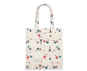 Printed Canvas Women's Shopping Bag