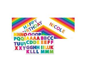 Rainbow Giant Party Banner