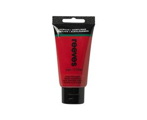 Reeves - Acrylic Paint 75ml - Red Madder 280