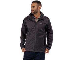 Regatta Mens Lyle IV Waterproof Breathable Packable Jacket Coat - Iron