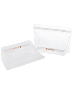 Reusable Sandwich Bags 2 Piece Set Clear 400ml