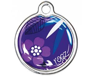 Rogz Tagz Metal Purple Forest