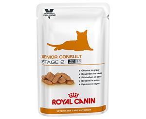 Royal Canin Veterinary Care Senior Consult Stage 2 Cat Food 100g x 12 (R6151)