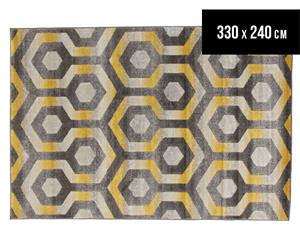 Rug Culture 330x240cm Mika Rug - Yellow