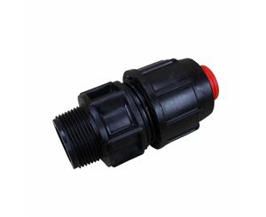 Rural Poly MALE Threaded ADAPTOR 1 1/4 Inch x 1 1/4 Inch 68034 Farm Plasson