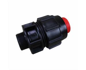 Rural Poly MALE Threaded ADAPTOR 2 Inch x 1 1/2 Inch 68040 Farm Plasson