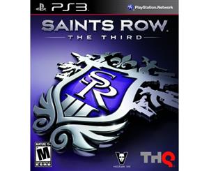 Saints Row The Third 3 Game PS3 (#)