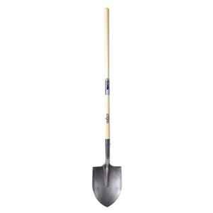 Saxon Timber Long Handle Round Mouth Shovel