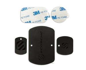 Scosche Magic Mount Magnetic Replace Kit With Small / Medium / Large Metal Plates