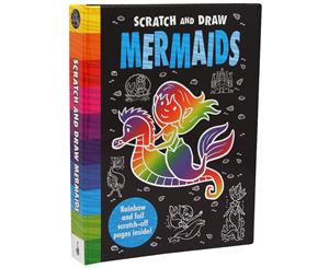 Scratch And Draw Mermaids Activity Book