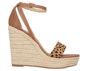 Siren Women's Opening Espadrille Sandal - Camel Multi