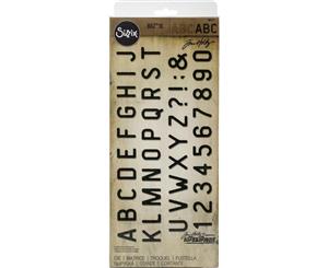 Sizzix - Bigz XL Die By Tim Holtz - Letterboard 1 inch Tall