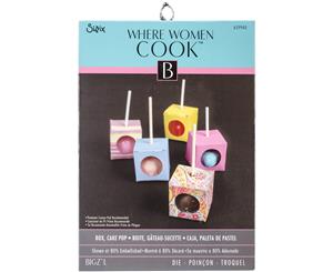 Sizzix Bigz Large Die By Where Women Cook 6&quotX8.75"-Cake Pop Box