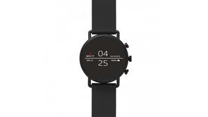 Skagen Falster 2 Black Silicone Smart Watch