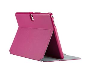 Speck Stylefolio Tablet Case Samsung Galaxy Tab S 10.5 Fuchsia Pink Nickel Grey 72438-B920