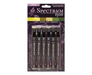 Spectrum Noir Alcohol Markers - Greens