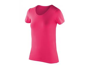 Spiro Womens/Ladies Softex Super Soft Stretch T-Shirt (Candy) - RW5169