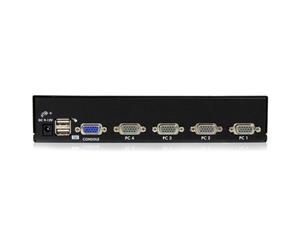 Startech.Com 4 Port 1U Rackmount Usb Kvm Switch With Osd