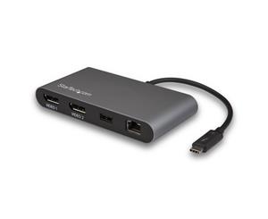 Startech.Com Dual 4K Monitor Mini Thunderbolt 3 Dock With Displayport