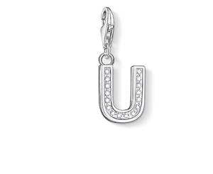 THOMAS SABO Charm Pendant &quotLetter U"