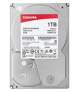 TOSHIBA (HDWD110UZSVA) P300 Desktop INT 3.5" 1TB 7200RPM HDD