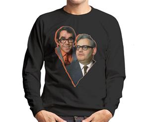 TV Times Two Ronnies Comedy Duo 1969 Men's Sweatshirt - Black