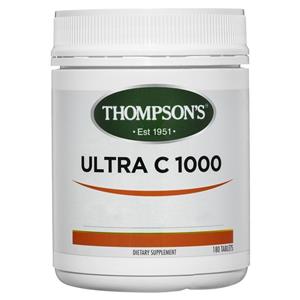 Thompson's Ultra C 1000mg 180 Tablets