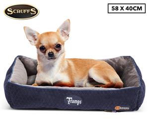 Tramps 58x40cm Lounger - Navy