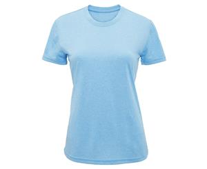 Tri Dri Womens/Ladies Performance Short Sleeve T-Shirt (Turquoise Melange) - RW5573