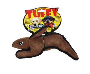 Tuffy Brown Barnyard Rabitt Soft Strong Toy for Dogs & Puppies