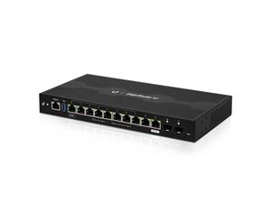 Ubiquiti EdgeRouter 12 10-Port Gigabit Router with PoE Passthrough & 2 SFP Ports ER-12 ER-12