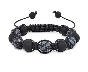 Unisex Bling Bracelet - SPLATTER black - Black