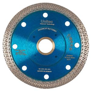 Unitec 105mm Turbo Diamond Blade for Ceramic Cutting - RAZORCUT-TILE