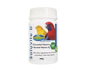 Vetafarm Soluvite D Bird Daily Supplements 450g (S6591)