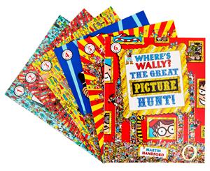 Where's Wally Wow 6-Book Slipcase