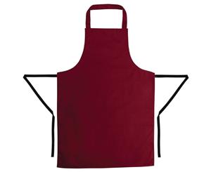 Whites Bib Apron Burgundy