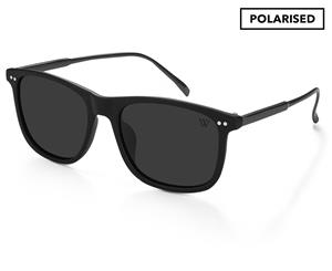 Winstonne Men's Brandon Polarised Sunglasses - Black/Grey