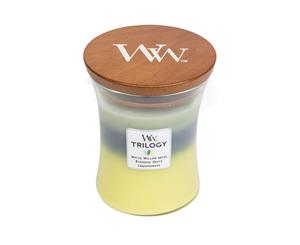 WoodWick Trilogy Woodland Shade Soy Candle