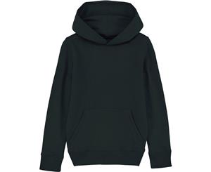 greenT Organic Cruiser Iconic Jersey Casual Jumper Hoodie - Black