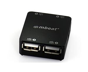 mbeat(R) 4-Port USB 2.0 Hub