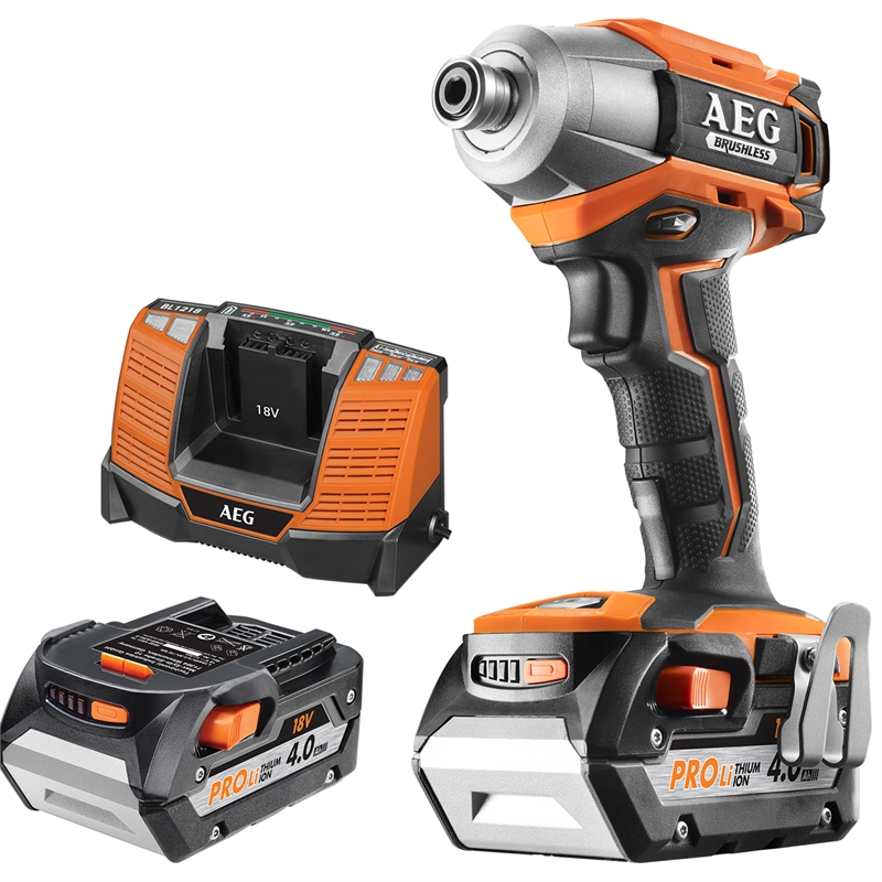 Cheap AEG 18V 4.0Ah Brushless Impact Driver Kit with Reviews