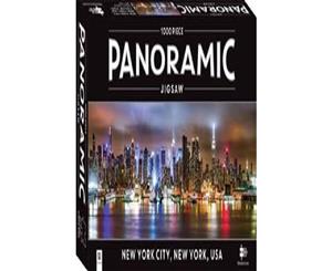 1000 Piece Panoramic Jigsaw New York by Various [Box Set]