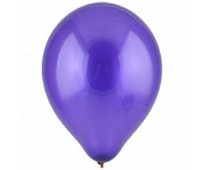 10x Purple Latex Standard 25cm Helium Balloons Balloon Party Wedding Birthday