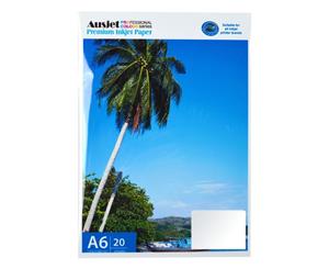 115gm A6 Sticker Glossy Photo Paper (20 Sheets)